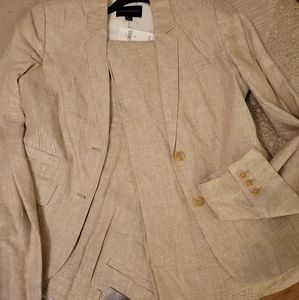 Linen pant suit